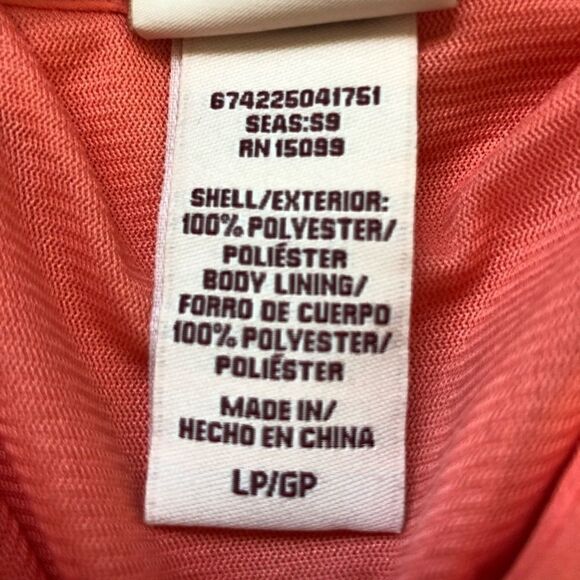 Covington size large petite ruffled bubble hem top - Picture 8 of 8